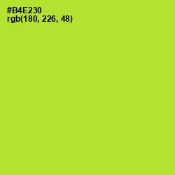 #B4E230 - Green Yellow Color Image