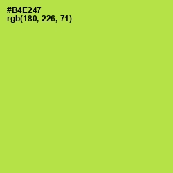 #B4E247 - Conifer Color Image