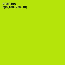 #B4E40A - Inch Worm Color Image