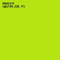 #B4E411 - Inch Worm Color Image