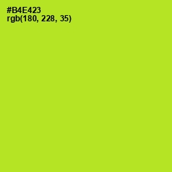 #B4E423 - Green Yellow Color Image