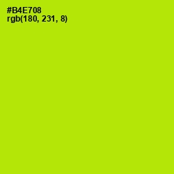 #B4E708 - Inch Worm Color Image