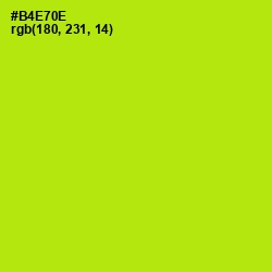 #B4E70E - Inch Worm Color Image