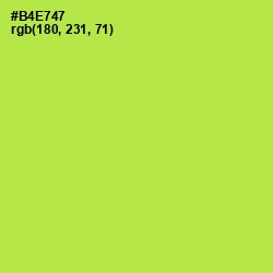 #B4E747 - Conifer Color Image