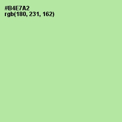 #B4E7A2 - Celadon Color Image