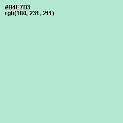 #B4E7D3 - Cruise Color Image