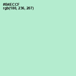 #B4ECCF - Fringy Flower Color Image