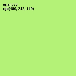 #B4F277 - Conifer Color Image