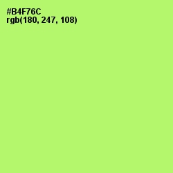 #B4F76C - Conifer Color Image
