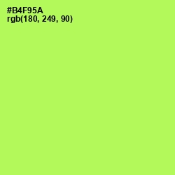 #B4F95A - Conifer Color Image