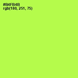 #B4FB4B - Conifer Color Image