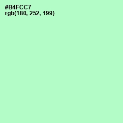 #B4FCC7 - Magic Mint Color Image