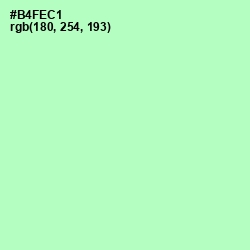 #B4FEC1 - Magic Mint Color Image