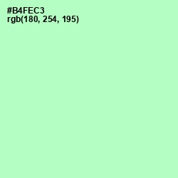 #B4FEC3 - Magic Mint Color Image