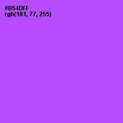 #B54DFF - Lavender Color Image