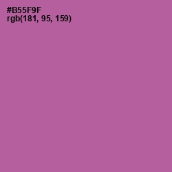 #B55F9F - Tapestry Color Image