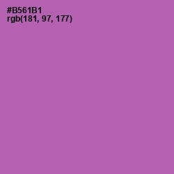 #B561B1 - Wisteria Color Image