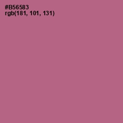 #B56583 - Turkish Rose Color Image