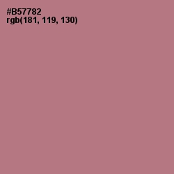 #B57782 - Turkish Rose Color Image