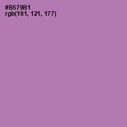 #B579B1 - Wisteria Color Image