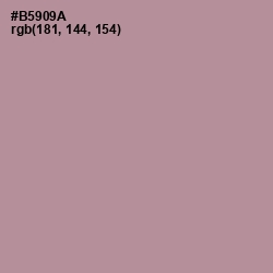 #B5909A - Del Rio Color Image