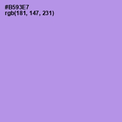 #B593E7 - Dull Lavender Color Image