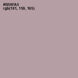 #B59FA5 - Amethyst Smoke Color Image