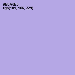 #B5A6E5 - Biloba Flower Color Image