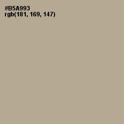 #B5A993 - Taupe Gray Color Image