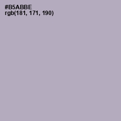 #B5ABBE - Bombay Color Image