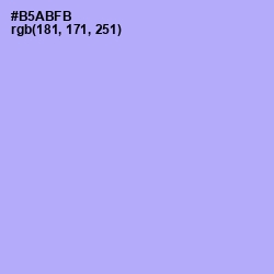 #B5ABFB - Biloba Flower Color Image