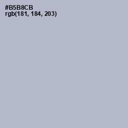 #B5B8CB - Chatelle Color Image