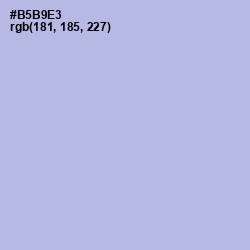 #B5B9E3 - Perano Color Image