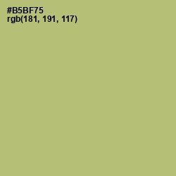 #B5BF75 - Gimblet Color Image