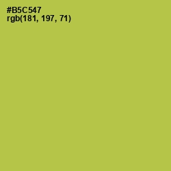 #B5C547 - Celery Color Image