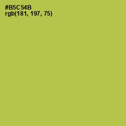 #B5C54B - Celery Color Image