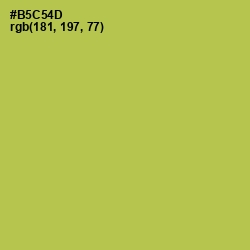 #B5C54D - Celery Color Image