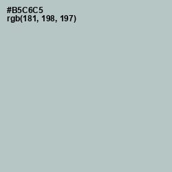 #B5C6C5 - Submarine Color Image