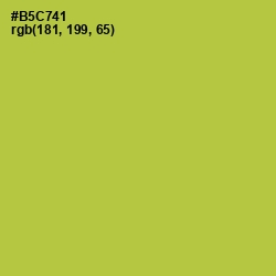 #B5C741 - Conifer Color Image