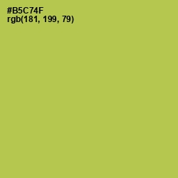 #B5C74F - Celery Color Image