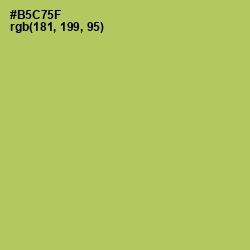 #B5C75F - Celery Color Image