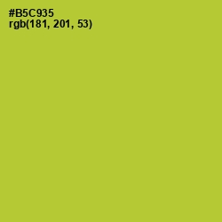 #B5C935 - Key Lime Pie Color Image