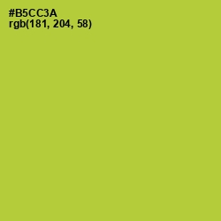 #B5CC3A - Key Lime Pie Color Image