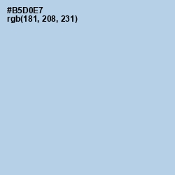 #B5D0E7 - Spindle Color Image