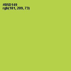 #B5D149 - Conifer Color Image