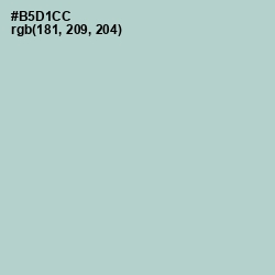 #B5D1CC - Jet Stream Color Image