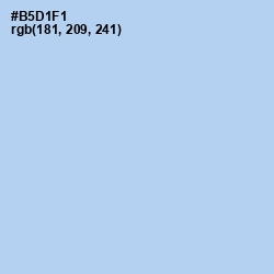 #B5D1F1 - Spindle Color Image