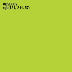 #B5D339 - Key Lime Pie Color Image