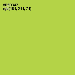 #B5D347 - Conifer Color Image