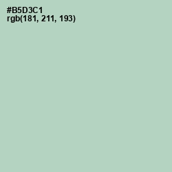 #B5D3C1 - Surf Color Image